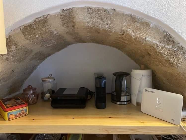 Nefeli Castle Stone House Inside The Fortress Monemvasía Eksteriør bilde